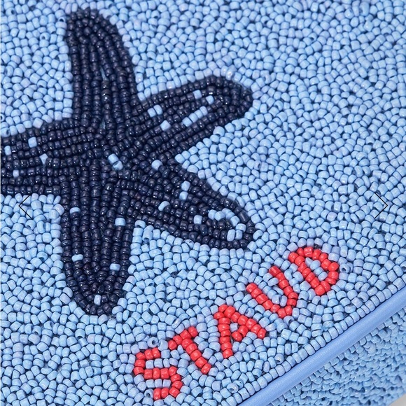 STAUD Pink Staudines Beaded Tommy Bag - Picture 2 of 8